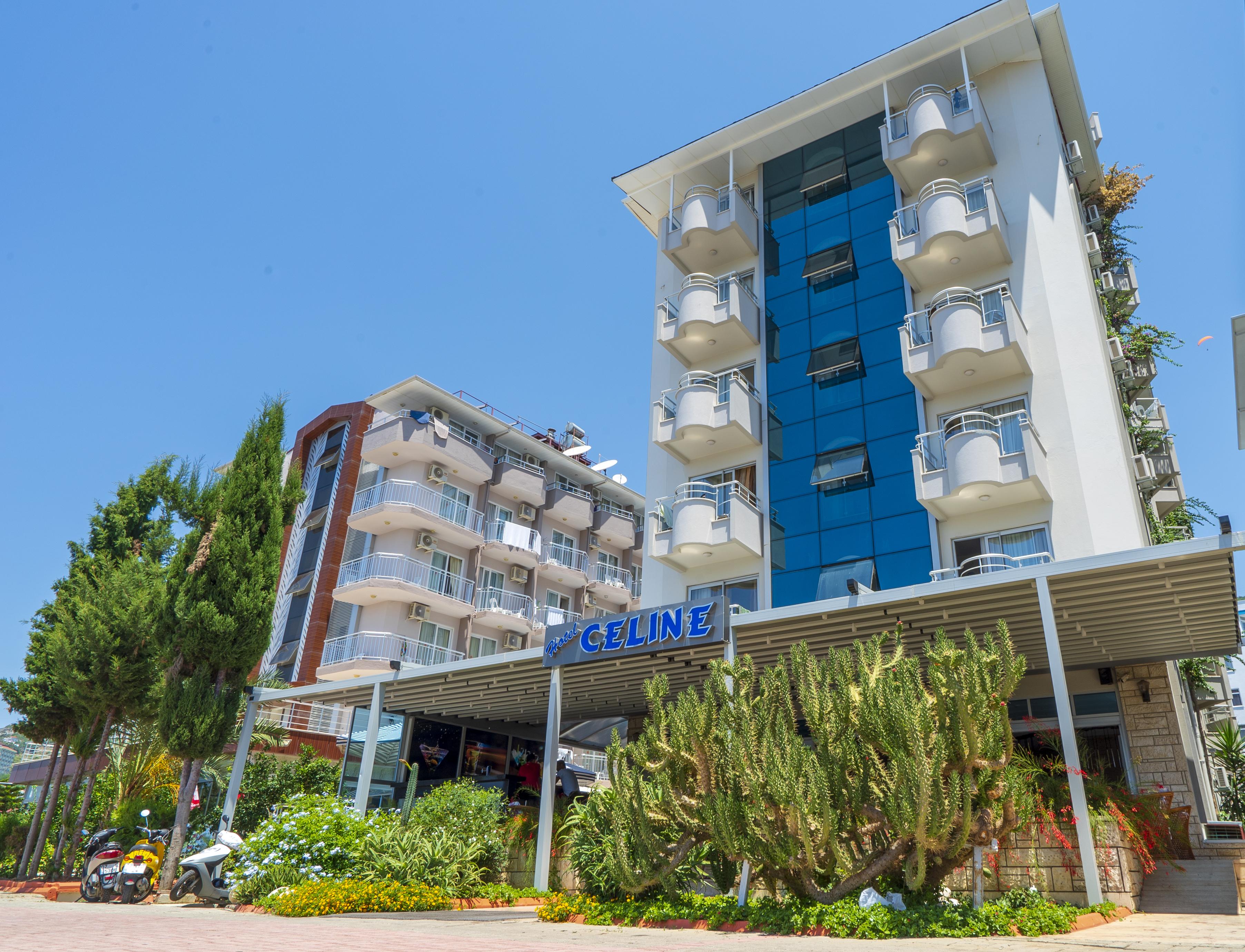 Kleopatra Celine Hotel Alanya Exterior foto