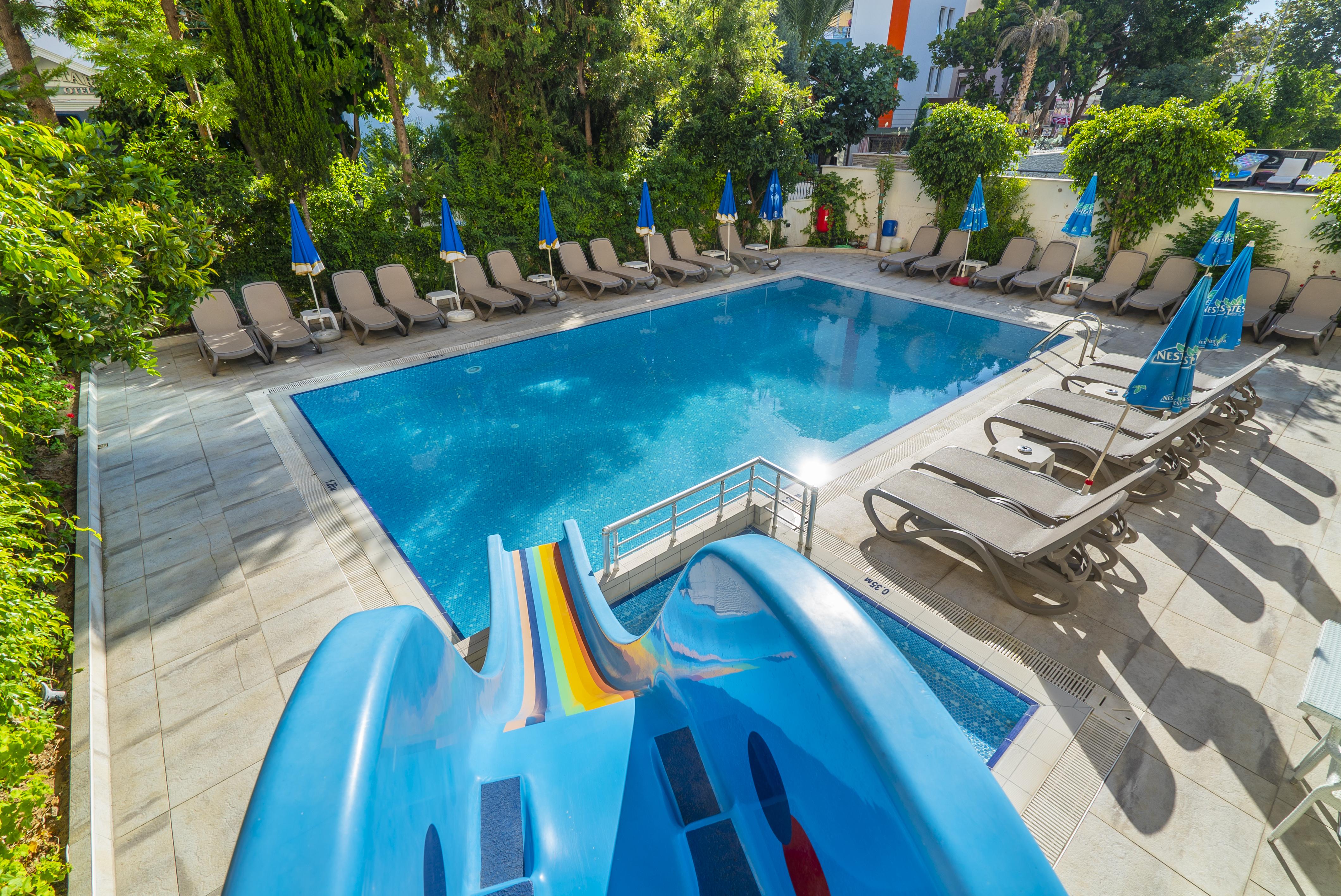 Kleopatra Celine Hotel Alanya Exterior foto
